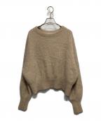 SHENERYシーナリー）の古着「カシミヤブレンドニット」｜ベージュ