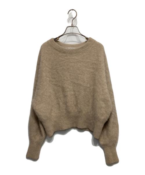 SHENERY（シーナリー）SHENERY (シーナリー) カシミヤブレンドニット ベージュ サイズ:FREEの古着・服飾アイテム