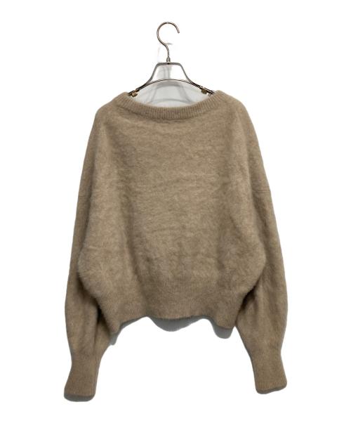 SHENERY（シーナリー）SHENERY (シーナリー) カシミヤブレンドニット ベージュ サイズ:FREEの古着・服飾アイテム