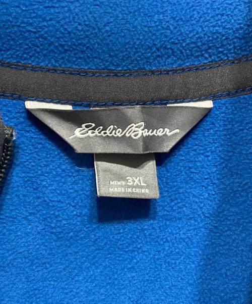 Eddie Bauer（エディーバウアー）Eddie Bauer (エディーバウアー) ボアベスト ブルー×グレー サイズ:3XLの古着・服飾アイテム