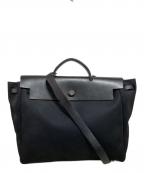 HERMESエルメス）の古着「エールバッグMM」｜ブラック