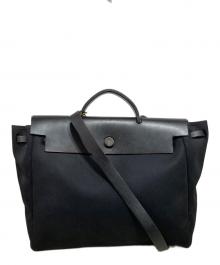 HERMES（エルメス）の古着「エールバッグMM」｜ブラック