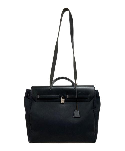 HERMES（エルメス）HERMES (エルメス) エールバッグMM ブラックの古着・服飾アイテム