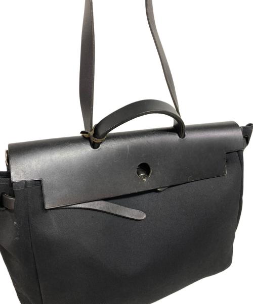 HERMES（エルメス）HERMES (エルメス) エールバッグMM ブラックの古着・服飾アイテム