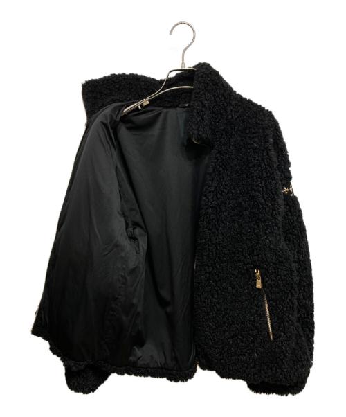 TATRAS（タトラス）TATRAS (タトラス) LUELAボアショートブルゾン ブラック サイズ:01の古着・服飾アイテム