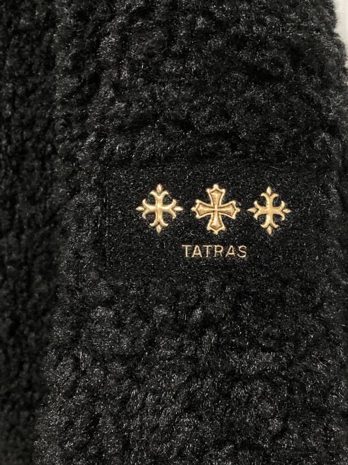 TATRAS（タトラス）TATRAS (タトラス) LUELAボアショートブルゾン ブラック サイズ:01の古着・服飾アイテム