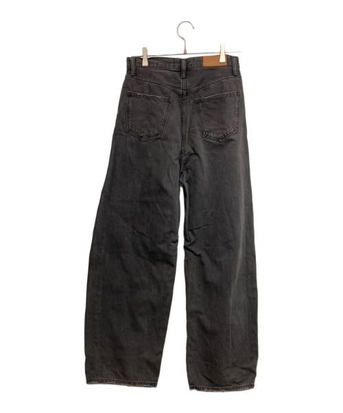 Curensology（カレンソロジー）Curensology (カレンソロジー) ＜&RC＞カーヴィーデニムパンツ ブラック サイズ:38の古着・服飾アイテム