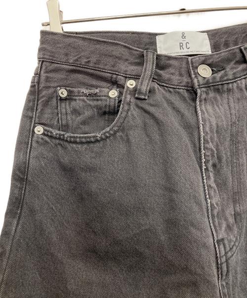 Curensology（カレンソロジー）Curensology (カレンソロジー) ＜&RC＞カーヴィーデニムパンツ ブラック サイズ:38の古着・服飾アイテム