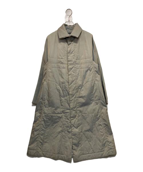 PLEATS PLEASE（プリーツプリーズ）PLEATS PLEASE (プリーツプリーズ) キルティングコート グリーン サイズ:3の古着・服飾アイテム