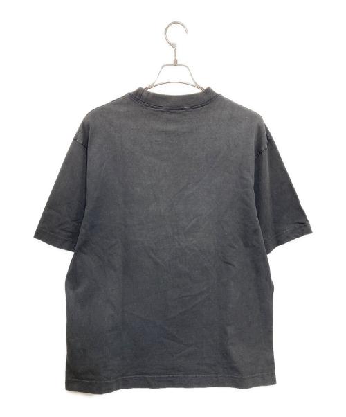 Acne studios（アクネ ストゥディオズ）ACNE STUDIOS (アクネ ストゥディオズ) ロゴプリント オーバーサイズTシャツ ブラック サイズ:Mの古着・服飾アイテム