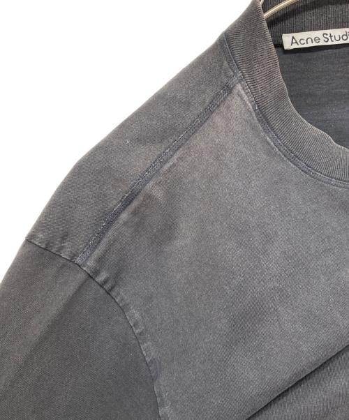 Acne studios（アクネ ストゥディオズ）ACNE STUDIOS (アクネ ストゥディオズ) ロゴプリント オーバーサイズTシャツ ブラック サイズ:Mの古着・服飾アイテム