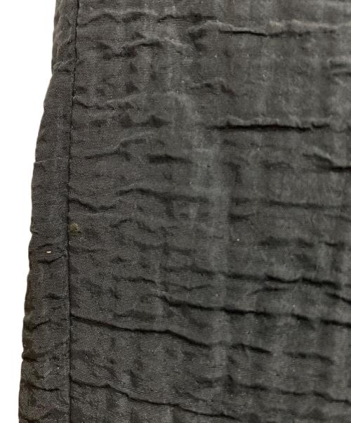 song for the mute（ソングフォーザミュート）song for the mute (ソングフォーザミュート) コットンナイロンフレアパンツ ブラック サイズ:44の古着・服飾アイテム