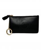 ANYA HINDMARCHアニヤ・ハインドマーチ）の古着「コインケース」｜ブラック