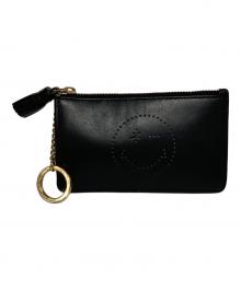 ANYA HINDMARCH（アニヤ・ハインドマーチ）の古着「コインケース」｜ブラック