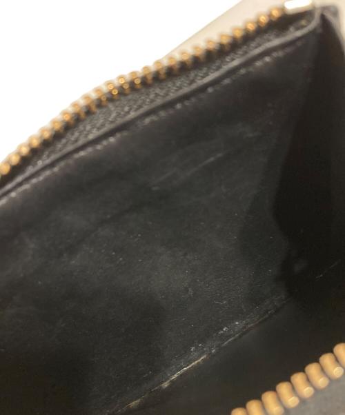 ANYA HINDMARCH（アニヤ・ハインドマーチ）ANYA HINDMARCH (アニヤ・ハインドマーチ) コインケース ブラックの古着・服飾アイテム