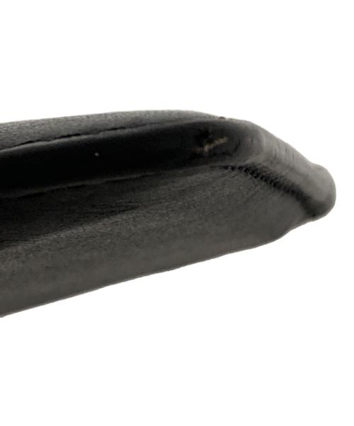 ANYA HINDMARCH（アニヤ・ハインドマーチ）ANYA HINDMARCH (アニヤ・ハインドマーチ) コインケース ブラックの古着・服飾アイテム