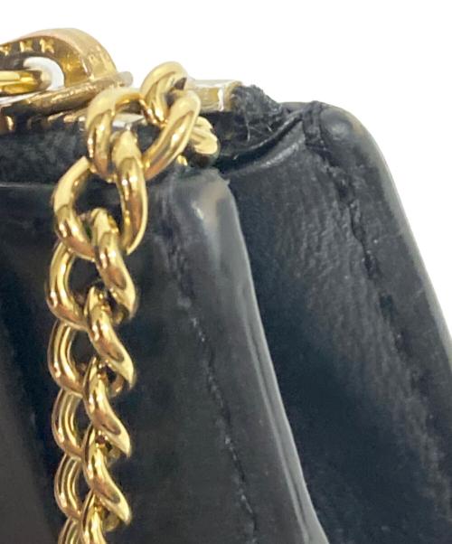 ANYA HINDMARCH（アニヤ・ハインドマーチ）ANYA HINDMARCH (アニヤ・ハインドマーチ) コインケース ブラックの古着・服飾アイテム