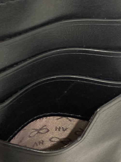 ANYA HINDMARCH（アニヤ・ハインドマーチ）ANYA HINDMARCH (アニヤ・ハインドマーチ) コインケース ブラックの古着・服飾アイテム