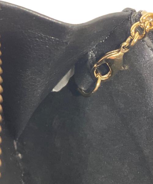 ANYA HINDMARCH（アニヤ・ハインドマーチ）ANYA HINDMARCH (アニヤ・ハインドマーチ) コインケース ブラックの古着・服飾アイテム