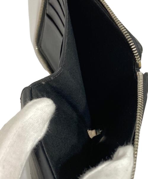 BALENCIAGA（バレンシアガ）BALENCIAGA (バレンシアガ) ラウンドファスナーロゴウォレット ブラックの古着・服飾アイテム