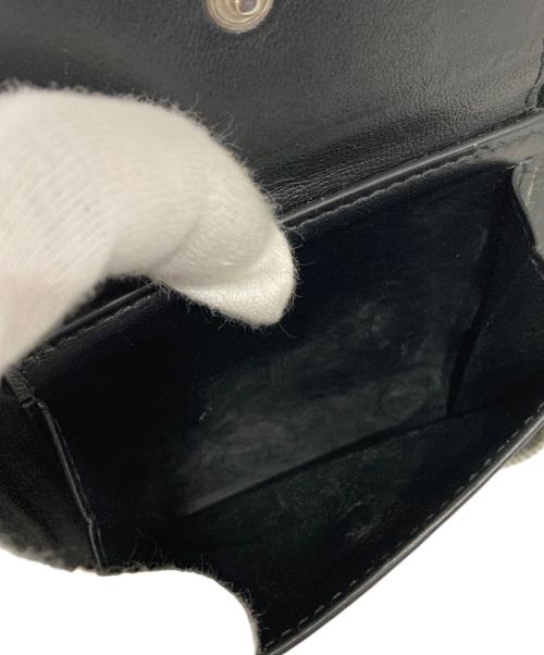 BALENCIAGA（バレンシアガ）BALENCIAGA (バレンシアガ) ラウンドファスナーロゴウォレット ブラックの古着・服飾アイテム