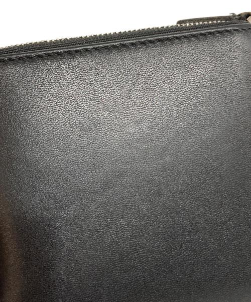 BALENCIAGA（バレンシアガ）BALENCIAGA (バレンシアガ) ラウンドファスナーロゴウォレット ブラックの古着・服飾アイテム