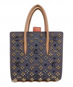 Christian Louboutinクリスチャン・ルブタン）の古着「パロマスモールハンドバッグ」｜オレンジ・インディゴ