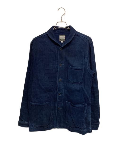 MOMOTARO JEANS（桃太郎ジーンズ）MOMOTARO JEANS (桃太郎ジーンズ) DOBBY US NAVY COVERALL インディゴ サイズ:42の古着・服飾アイテム