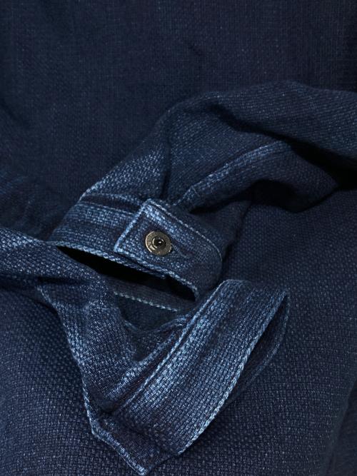 MOMOTARO JEANS（桃太郎ジーンズ）MOMOTARO JEANS (桃太郎ジーンズ) DOBBY US NAVY COVERALL インディゴ サイズ:42の古着・服飾アイテム