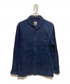 MOMOTARO JEANS桃太郎ジーンズ）の古着「DOBBY US NAVY COVERALL」｜インディゴ