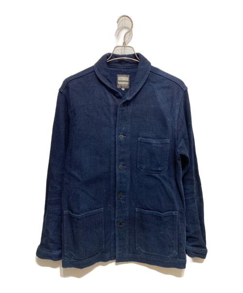 MOMOTARO JEANS（桃太郎ジーンズ）MOMOTARO JEANS (桃太郎ジーンズ) DOBBY US NAVY COVERALL インディゴ サイズ:42の古着・服飾アイテム