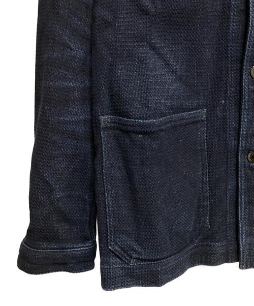 MOMOTARO JEANS（桃太郎ジーンズ）MOMOTARO JEANS (桃太郎ジーンズ) DOBBY US NAVY COVERALL インディゴ サイズ:42の古着・服飾アイテム