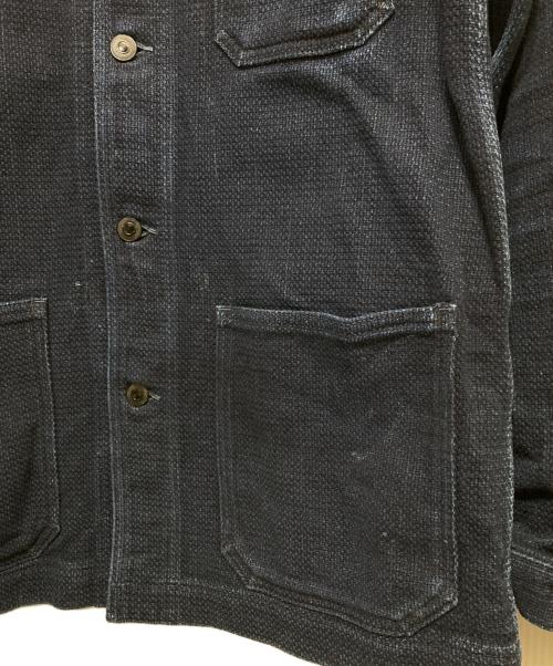 MOMOTARO JEANS（桃太郎ジーンズ）MOMOTARO JEANS (桃太郎ジーンズ) DOBBY US NAVY COVERALL インディゴ サイズ:42の古着・服飾アイテム