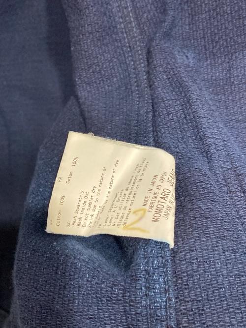 MOMOTARO JEANS（桃太郎ジーンズ）MOMOTARO JEANS (桃太郎ジーンズ) DOBBY US NAVY COVERALL インディゴ サイズ:42の古着・服飾アイテム