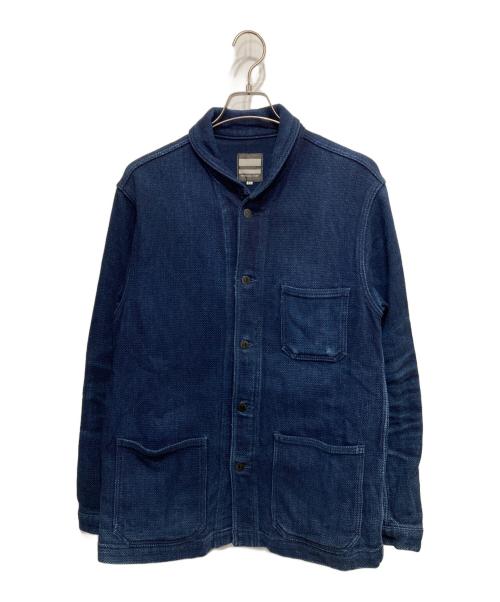 MOMOTARO JEANS（桃太郎ジーンズ）MOMOTARO JEANS (桃太郎ジーンズ) DOBBY US NAVY COVERALL インディゴ サイズ:42の古着・服飾アイテム