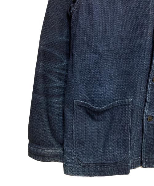 MOMOTARO JEANS（桃太郎ジーンズ）MOMOTARO JEANS (桃太郎ジーンズ) DOBBY US NAVY COVERALL インディゴ サイズ:42の古着・服飾アイテム