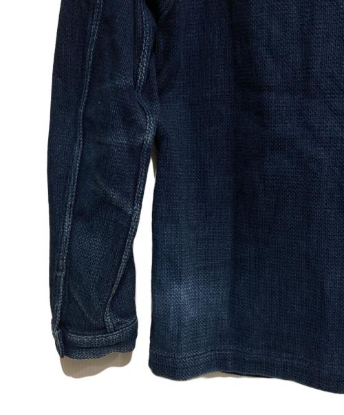 MOMOTARO JEANS（桃太郎ジーンズ）MOMOTARO JEANS (桃太郎ジーンズ) DOBBY US NAVY COVERALL インディゴ サイズ:42の古着・服飾アイテム