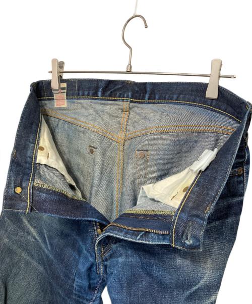 MOMOTARO JEANS（桃太郎ジーンズ）MOMOTARO JEANS (桃太郎ジーンズ) 出陣スリムストレートデニムパンツ インディゴ サイズ:W32の古着・服飾アイテム