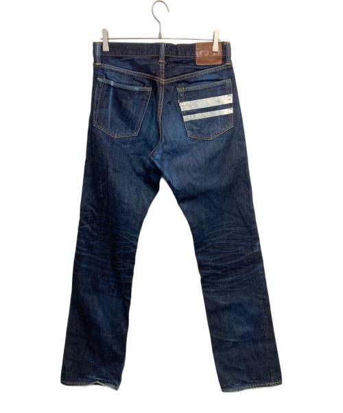 MOMOTARO JEANS（桃太郎ジーンズ）MOMOTARO JEANS (桃太郎ジーンズ) 出陣スリムストレートデニムパンツ インディゴ サイズ:-の古着・服飾アイテム