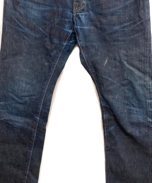 MOMOTARO JEANS（桃太郎ジーンズ）MOMOTARO JEANS (桃太郎ジーンズ) 出陣スリムストレートデニムパンツ インディゴ サイズ:-の古着・服飾アイテム