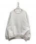AP STUDIO（エーピーストゥディオ）の古着「プリントスウェットプルオーバー」｜ライトグレー
