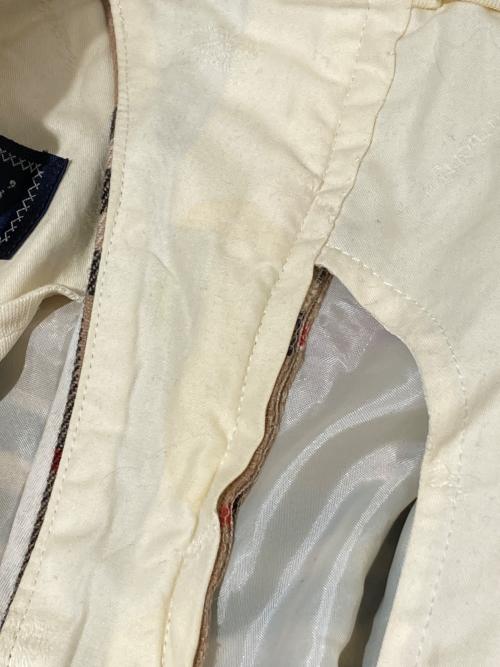 Burberry's（バーバリーズ）Burberry's (バーバリーズ) ノバチェッククロップドバルーンパンツ ブラウン サイズ:W79の古着・服飾アイテム