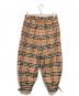 Burberry's (バーバリーズ) ノバチェッククロップドバルーンパンツ ブラウン サイズ:W79：5000円