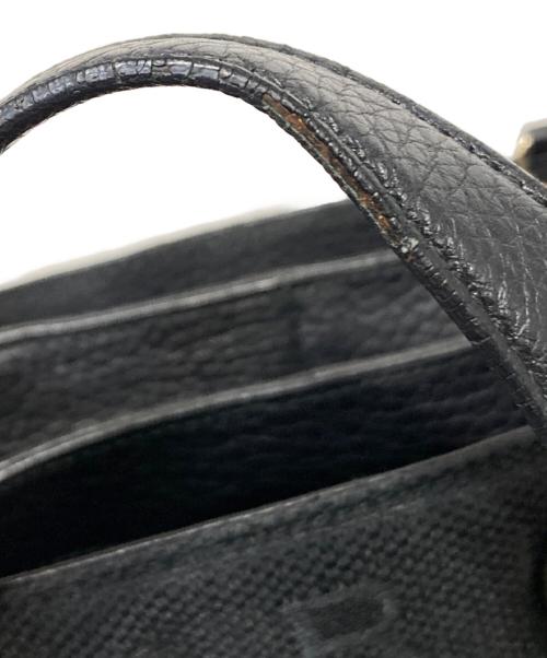 BVLGARI（ブルガリ）BVLGARI (ブルガリ) ロゴマニア2WAYハンドバッグ ブラックの古着・服飾アイテム