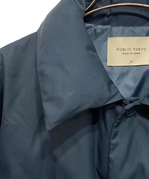 PUBLIC TOKYO（パブリックトウキョウ）PUBLIC TOKYO (パブリックトウキョウ) ダウンジャケット ブルー サイズ:1の古着・服飾アイテム