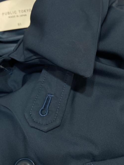 PUBLIC TOKYO（パブリックトウキョウ）PUBLIC TOKYO (パブリックトウキョウ) ダウンジャケット ブルー サイズ:1の古着・服飾アイテム