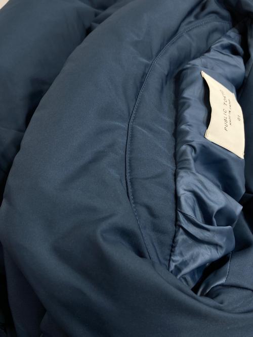 PUBLIC TOKYO（パブリックトウキョウ）PUBLIC TOKYO (パブリックトウキョウ) ダウンジャケット ブルー サイズ:1の古着・服飾アイテム