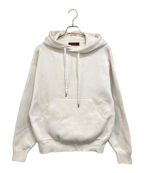 CABAN（キャバン）CABaN (キャバン) コットンカシミヤ パーカ アイボリー サイズ:Mの古着・服飾アイテム