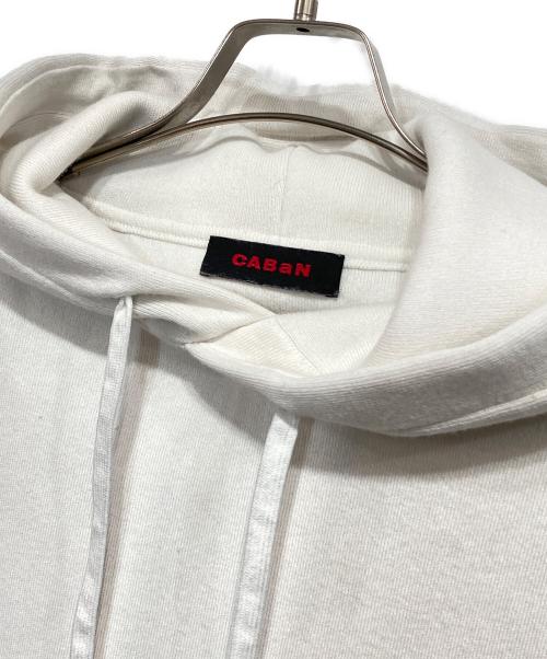 CABAN（キャバン）CABaN (キャバン) コットンカシミヤ パーカ アイボリー サイズ:Mの古着・服飾アイテム