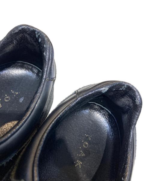 YOAK（ヨーク）YOAK (ヨーク) ULYSE-ローカットスニーカー ブラック サイズ:43の古着・服飾アイテム